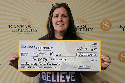 Patti Kreis of Lyons claims $20,000 top prize 