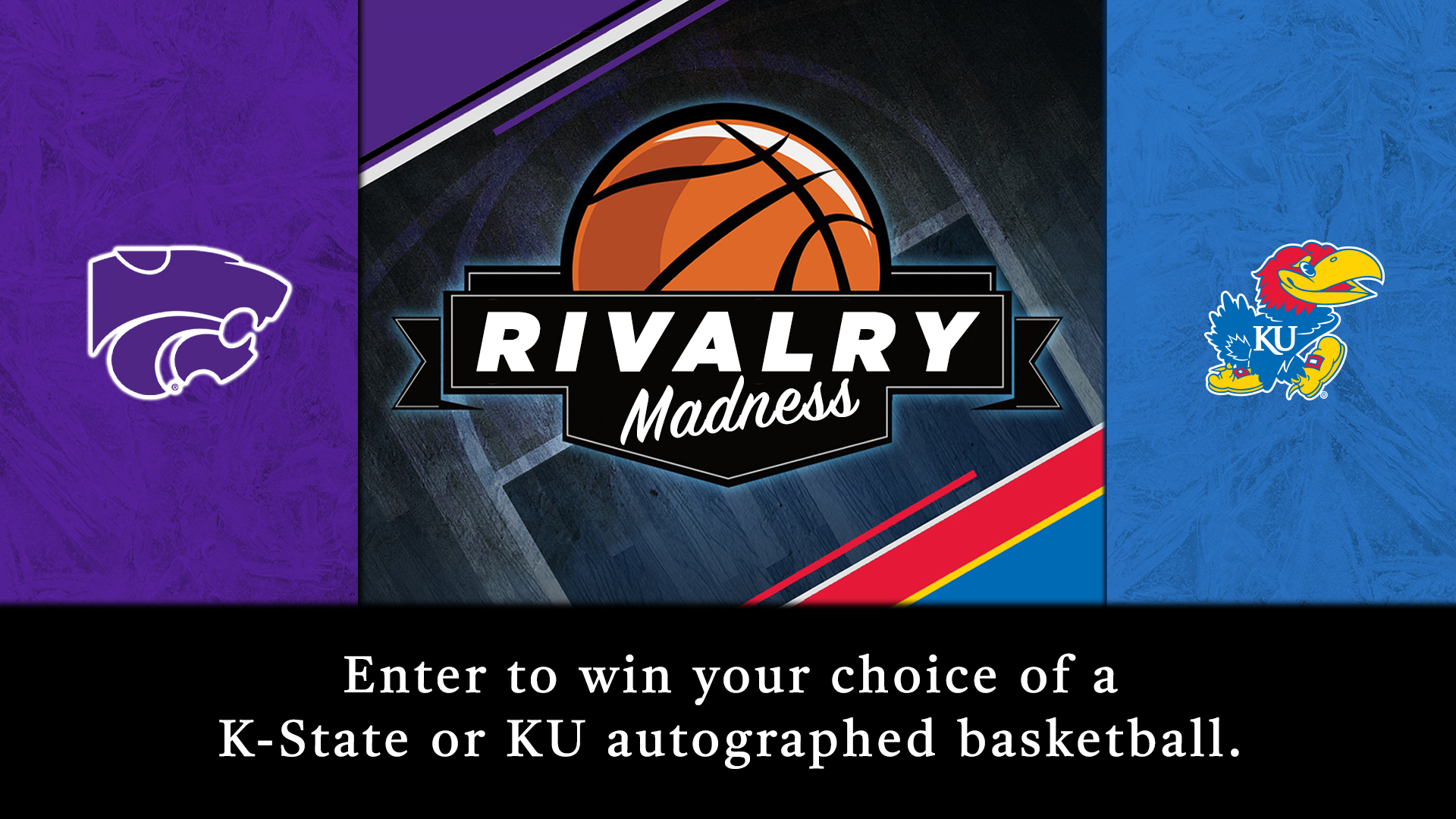 ku autographed basketball