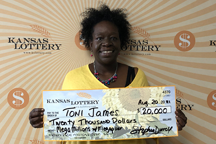 Wichita Woman Hits $20,000 Prize on First Mega Millions Ticket